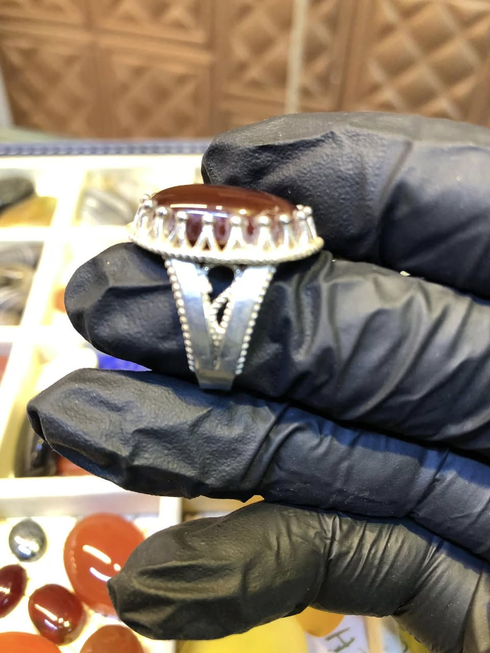 محبس عقيق احمر فضة ٩٢٥ القياس ١٩ السعر ٣٥ الف


**إذا كنت صاحب هذا الإعلان وتريد حذفه لأي سبب، رجاءا أرسل رسالة إلى الدعم الفني**