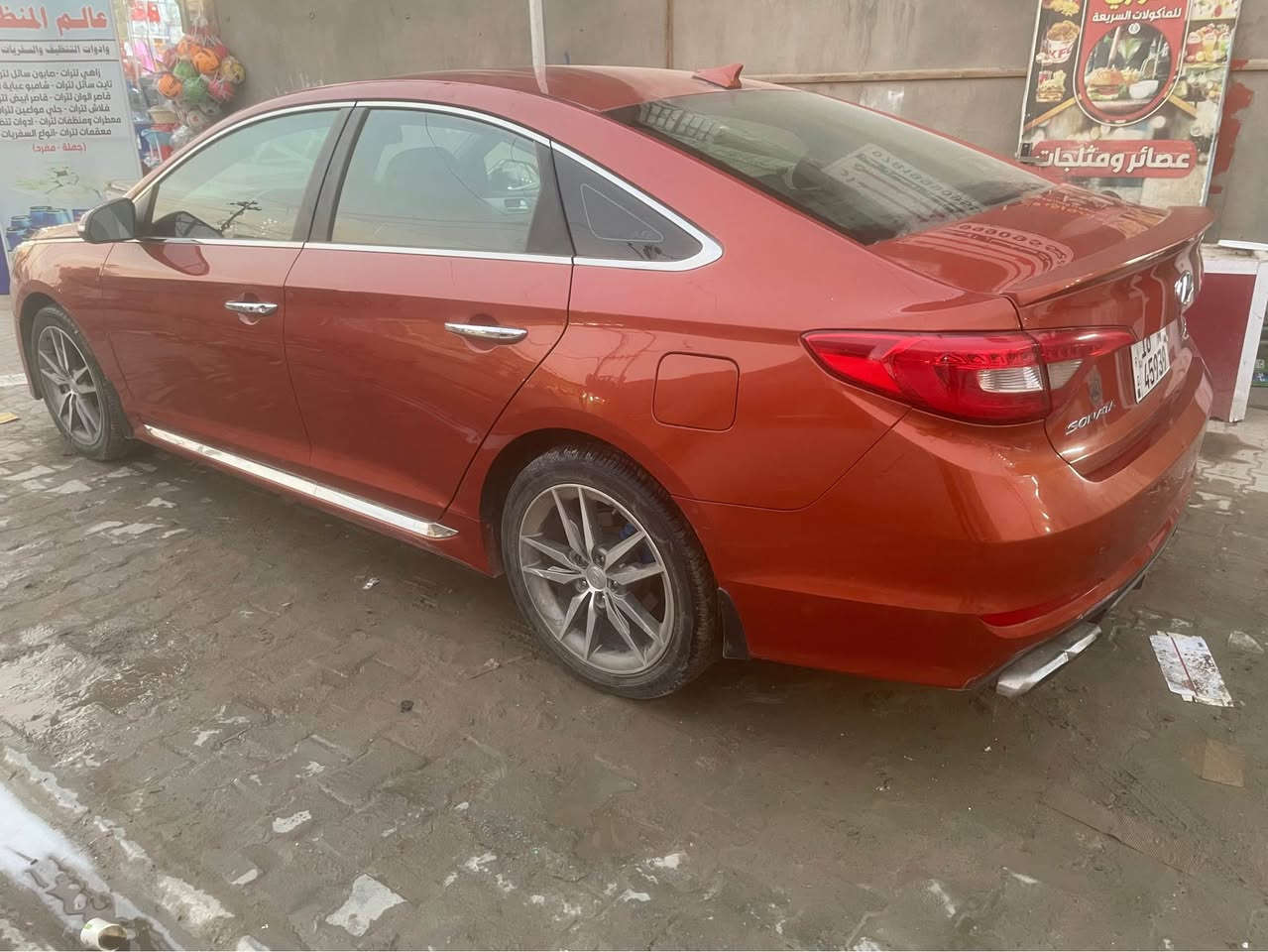 سوناتا وارد أمريكي 2015 سبورت اللون مشمشي 
فول مواصفات عدا الفتحة ،

رقم إنكليزي قادسية 
هزة جديدة وسنوية  لحد 2029 
السيارة بأسمي 
الضرر جاملغ وبنيد 
گير ومحرك مكفول 
مكان السيارة النجف (المناذرة) 
السعر 119 وبيها مجال ، 
مامتواجد على الفيس التواصل 
على هذا الرقم *********** Singapore
