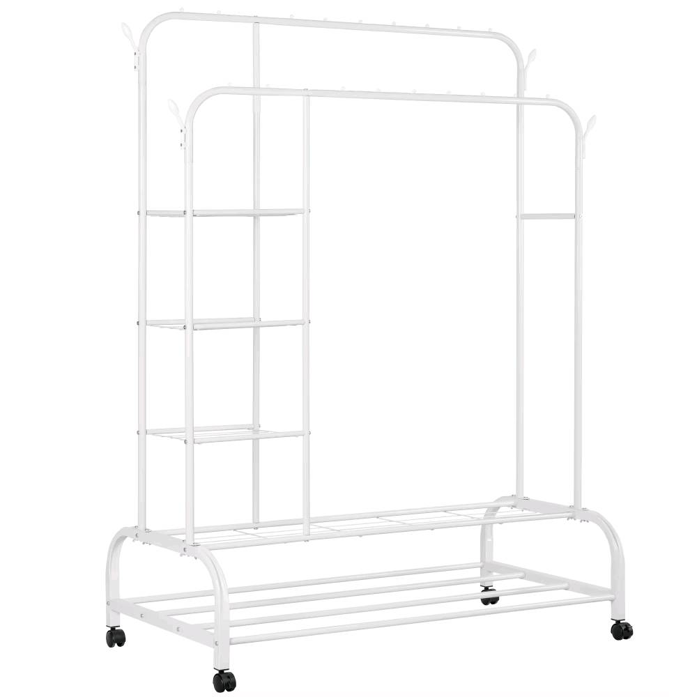 ✨ رتّب ملابسك بسهولة مع حامل الملابس المزدوج TW-668

تصميم عملي مزدوج القضيب يوفر مساحة أكبر للتعليق 👌
يتحمّل وزن قوي حتى 88 كغم 💪
مصنوع من أنابيب حديد مطلية لثبات وأناقة 🖤
طابقين سفليين للأحذية والحقائب 👟👜
مناسب للاستخدام داخل وخارج المنزل 🏠🌿

ترتيب ذكي بدون فوضى!