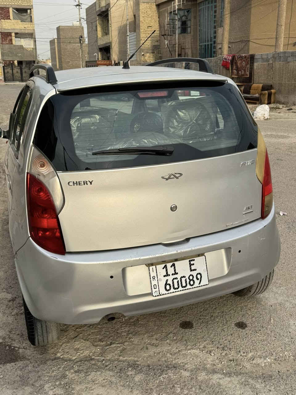 السلام عليكم شيري اي وان موديل 13
سنويه وهزه جدد بئسمي تحويل مباشر

 كير مكينه خير من الله تدفئه تبريد كله شغال كهربائيات كله بلاديه السياره اي ضربه مابيه كفاله عامه بيه طخطخات بسيطه فقط 

صدر خلفي امامي جديد 

تايرات جدد  

دواخل جدد في وضع الشركه 

كهربائيات كلها شغاله 

عنوان بغداد البياع 

موبايل ***********

السعر ٣٨ وبيه مجال
