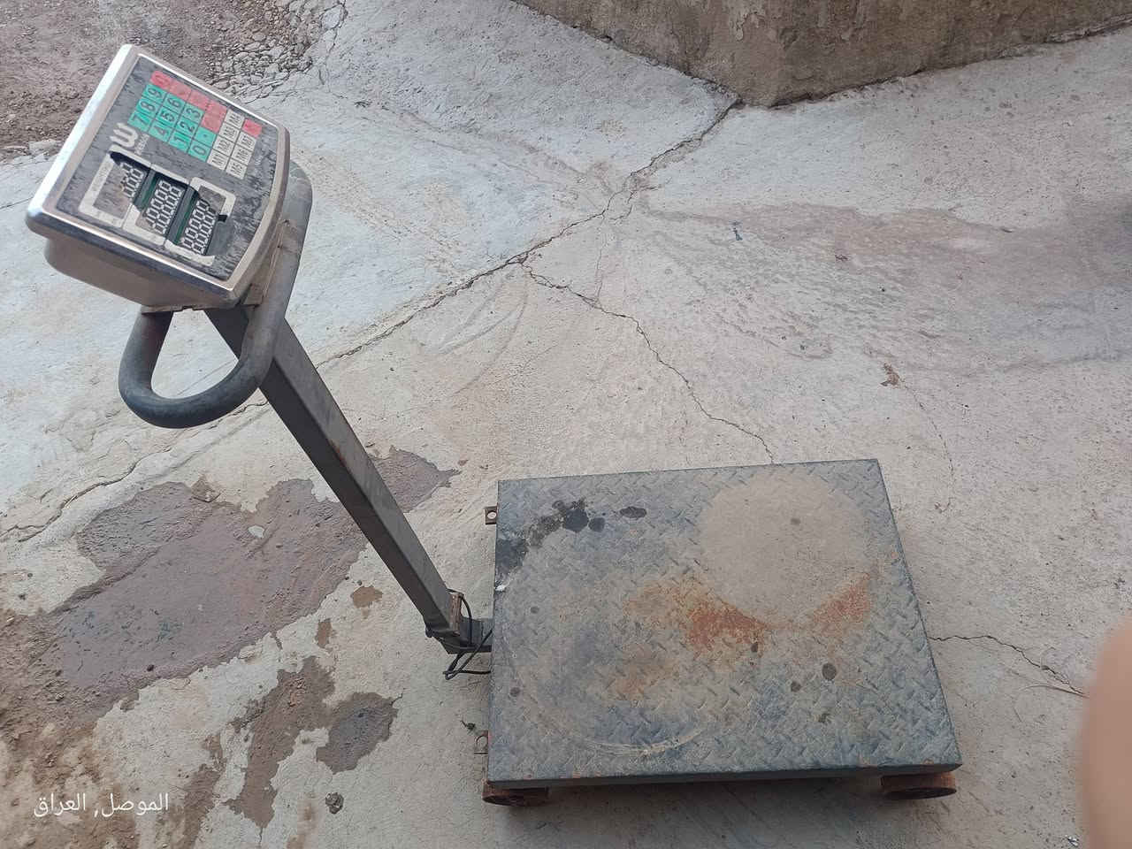 سلام عليكم
ميزان الكتروني مستعمل يوزن 500 كيلو
ينرادلها شاشة فقط
العنوان :- موصل /كوكجلي
الرقم: - ***********
