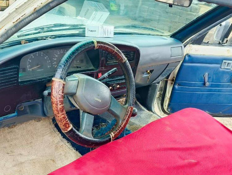 بيكم تيوتا89
رقم نينوى 
سنوية28
كابون بانزين
رقم دولي جديد
غرامة مصفرة
السعر47وبيها مجال
***********
