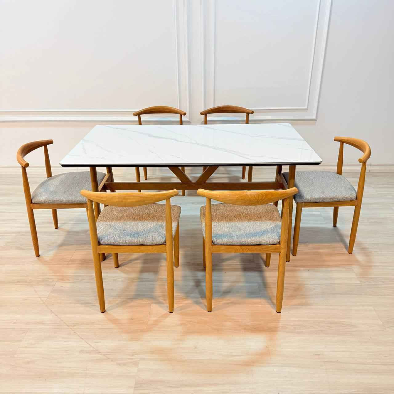 ميز طعام 6 كرسي رجل حديد سطح رخام مزجج 
قياس الميز 80*140 سم 
هيكل حديد بالكامل صبغ حراري 
السعر 245 الف
توصيل بغداد مجاني 5اطراف محافظات 20 
للحجز والاستفسار مراسلة الصفحة الرئيسية بغداد, العراق


**إذا كنت صاحب هذا الإعلان وتريد حذفه لأي سبب، رجاءا أرسل رسالة إلى الدعم الفني**