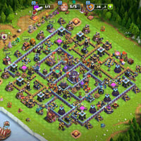 حساب كلاش • تاون ١٥ • ملكة ٧٣