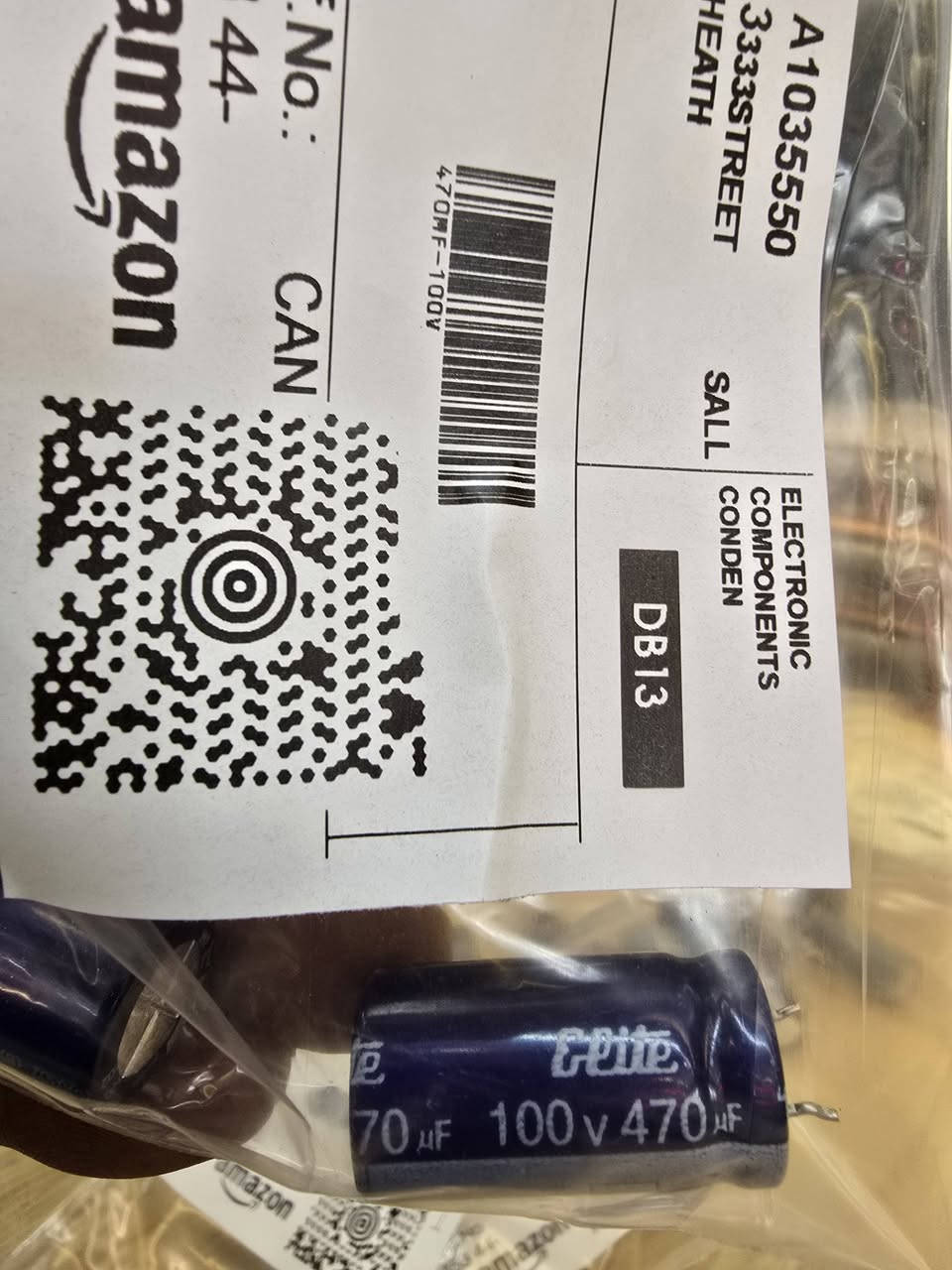 Chemical capacitors 470mf /100 volt 

Marwan Electric ***********
🇮🇶 baghdad
