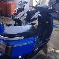 دراجة شحن للبيع كلشي مكفول بيها فقط بطاريه هابطه يعني دراجه بدون بطاري...