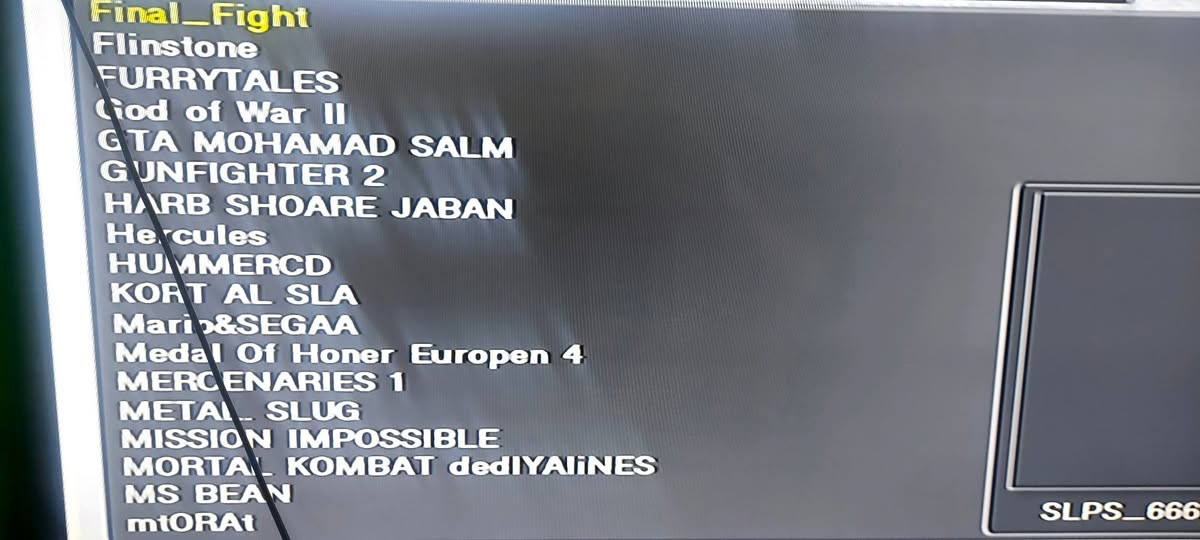 بلي ٢ ميموري وفلاش ٣٢ كيكا بي ٦٥ لعبة متنوعة مع يدا جديده وايرات كاملة
السعر ٤٠ الف ..مكاني حي السكر


**إذا كنت صاحب هذا الإعلان وتريد حذفه لأي سبب، رجاءا أرسل رسالة إلى الدعم الفني**