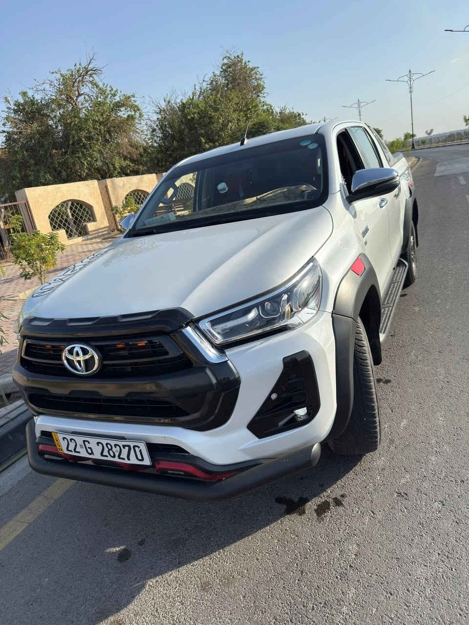 ﷽ 
سلام عليكم 
هايلوكس TRD 2024 v6
لون ابيض صدفي مكفول من دعاميه للدعاميه بدون صبغ بدون ضرر كير اوتوماتيك 6 سرعات 
فول مواصفات مناقصه ايشي ترايك وين ماتريد ماتصرف علي دينار رقم اربيل باسمي شرط التحويل ماشي 71 الف حقيقي 
عنوانه موصل السعر 380 وبي مجال للطيبين للاستفسار خاص او اتصل 
***********

