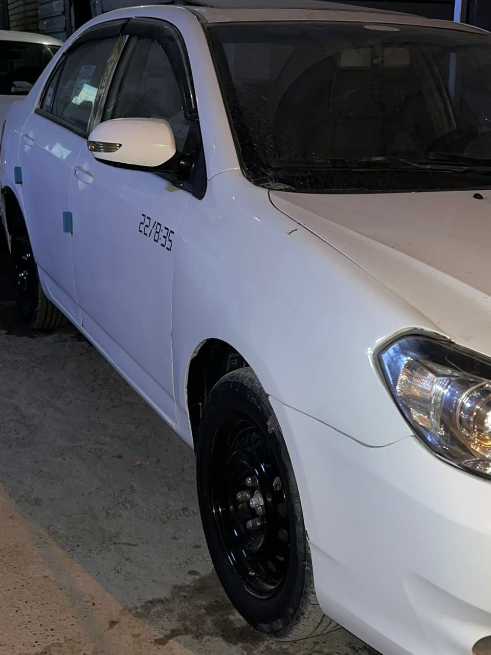 سلام عليكم بي وايدي للبيع موديل 2015 بس كير كايم السياره مصبوغه حزام للجمالية ضربتها بجم العنوان ام الكبر  *********** $38
