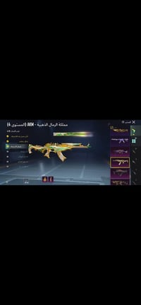 حساب ببجي • فرعون لفل3 • ٤ لبسات صفره