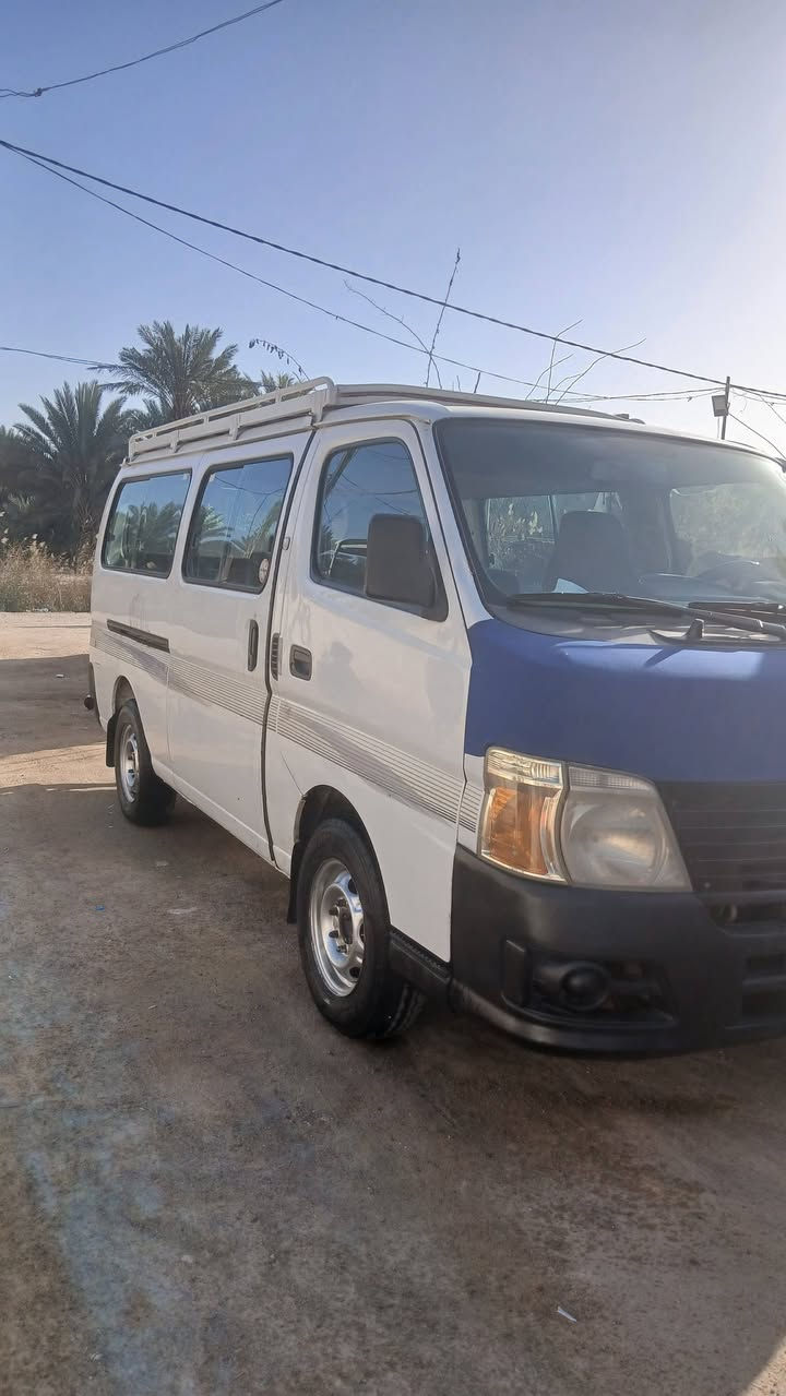 السلام عليكم نيسان يورفان 2009 للبيع 
السياره ب اسمي تحويل ثاني يوم مكاني كربلاء
دوشمه وتخم تاير السياره مامتعوبه ابد 
بيها شويه بارد بل جنطه وبعض الشخوط الخفيفه كلشي نذكره والتبريد ميشتغل ماعرف السبب والشراي بي خير ويدلل 130 وبيها مجال للطيبين تحياتي 🫡 ***********
