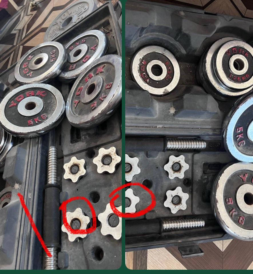 أدوات حديد للبيع
مكاني ديالئ الخالص كل جهاز مكتوب سعره بل صوره 
استخدام قليل


**إذا كنت صاحب هذا الإعلان وتريد حذفه لأي سبب، رجاءا أرسل رسالة إلى الدعم الفني**