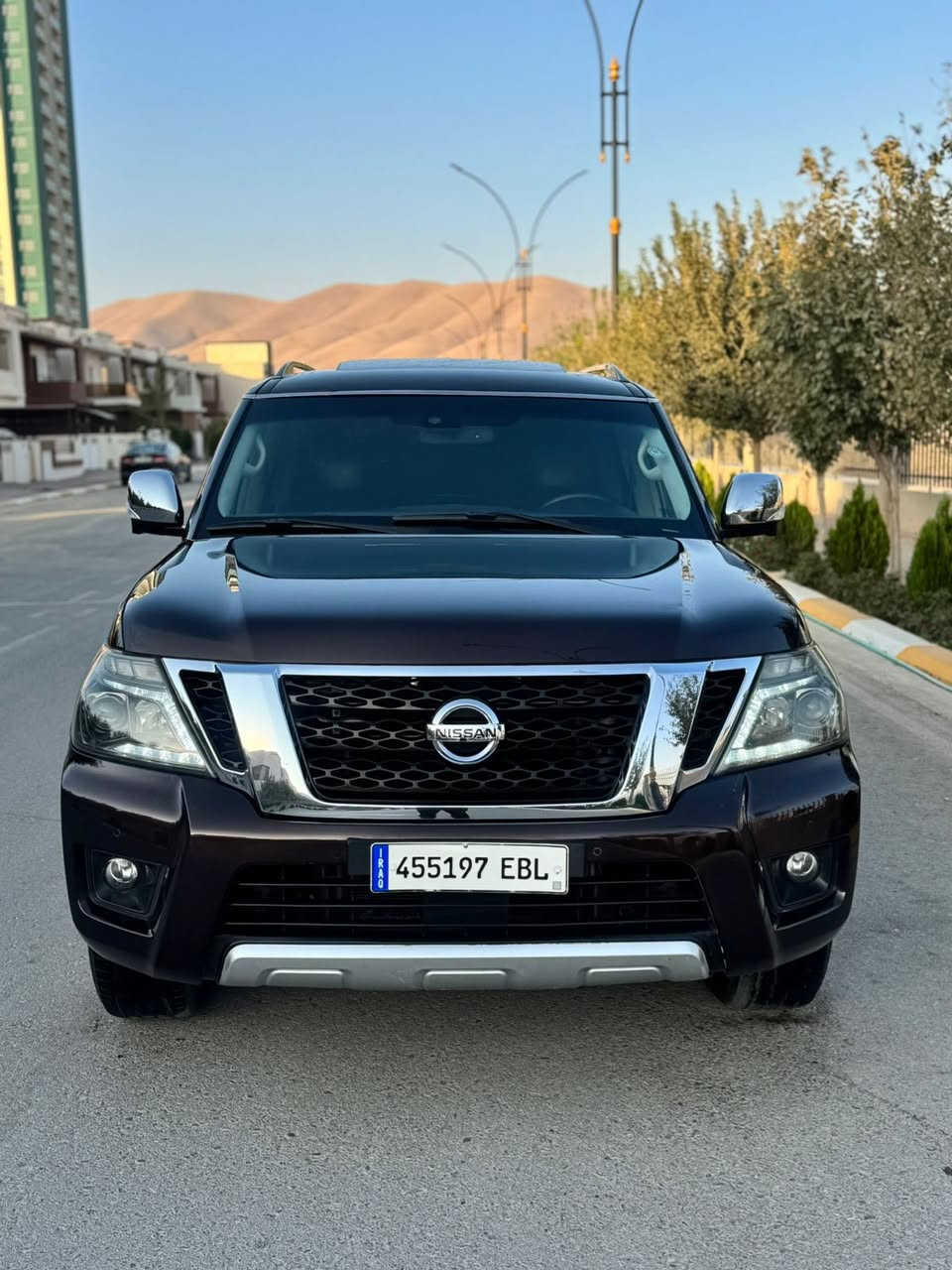 ﷽
‏ NISSAN ARMADA 2017 SL
نيسان ( أرمادا 2017) فول مواصفات SL
فول مواصفات ١/١ پلاتينيوم

◽️محرك ( V8 5.6L ) تمانية سلندر
🔷ماشيه (67 ) الف  حقيقي
🔷سياره فول مواصفات واحد على واحد
🔷محرك _(5.6L)-(v8)
🔹گير محرك بشرط مامفتوح جديد كل على وضع بيلادي

◽️سيارة بيها ( جملغ و باب أمامي عكس سايق صبوغ  ) بدون دواخل بشرط
🔹سيارة جديد حيل حيلوة نضيفة
🔹سيارة داخل و خارج كل جديد كل على وضع شريكة

◽️مواصفات
🔹( بصمة - فتحة - خمس كاميرات - رادار أمامي و خلفي - رادار جانبي - تشغيل عن بعد - صندوق شفت - ٧ راكب - كشنات جلد - كشنات تتفيئة - كشن و ستيرن خزن -تبريد مركزي - حصاص أمامي و خلفي - لايت ليد و زينون - داخل فورميكا -  بعد )

◽️محرك كير  بشرط مامفتوح
سياره حيل نظيفه كلشي علي بلاد لوك
بسميً السنويه بشرط تحويل و خرامه
سياره مابيها دينار مصرف كامل من كل نواحي

◽️نظافه ١٠٠٪؜ كامل سيرفس بدون نقص و بدون مصرف سياره اي نقص مابيها 
4 أيطارات جديدة تاير و ويل بيلادي شريكه 

نفسي يوم /تحويل و كاله حاظر
مكان / داخل سليمانيه🌆

◽️سعر 💵_ 222$
◽️موبايل☎️ /*********** ::: ***********
