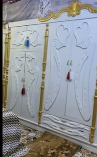 غرفة كاملة • نجارة عراقية • مصبوغ أبيض