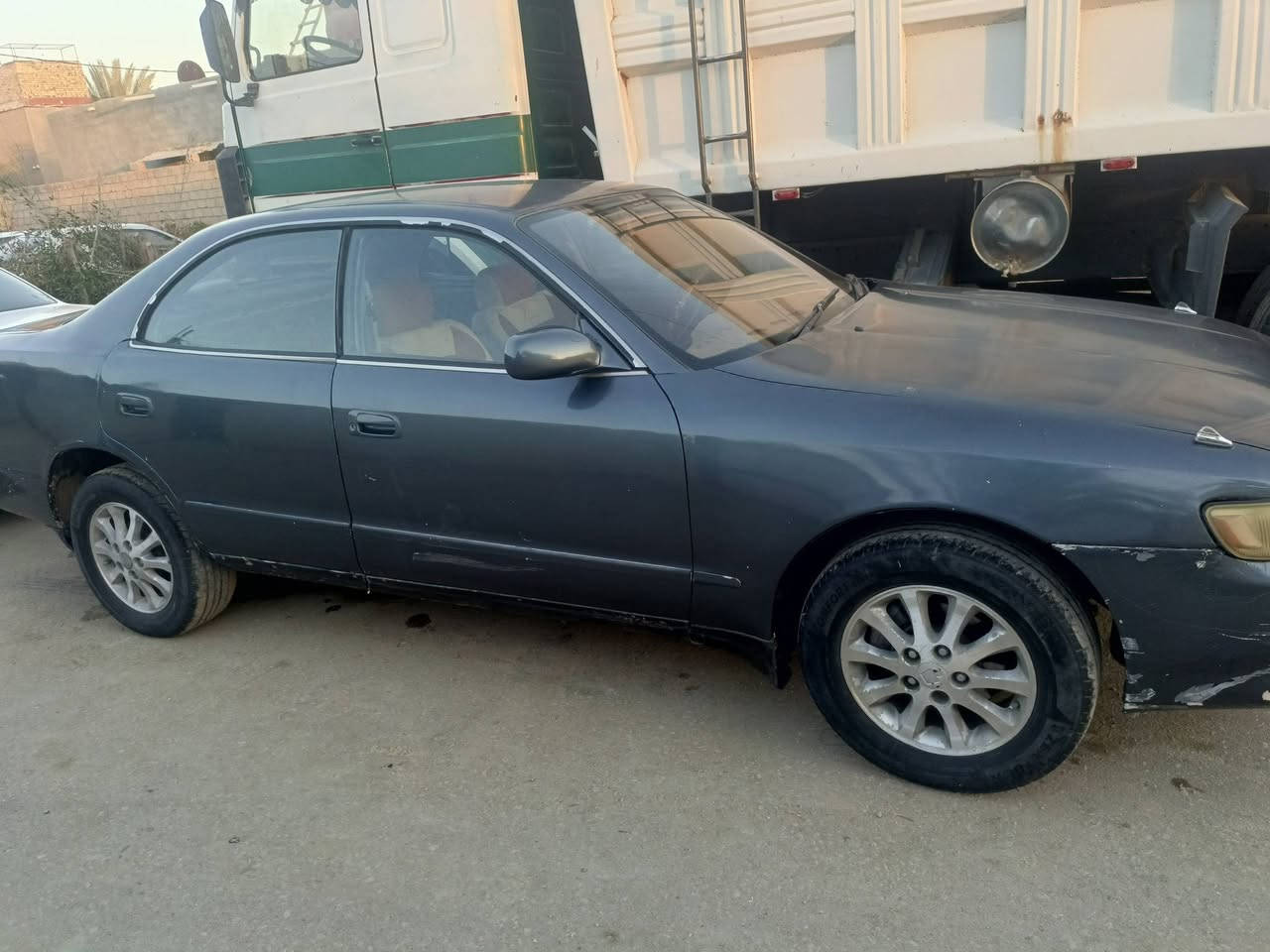 كفاله من كص ونقل وضربه قويه
رقم كربلاء مكينه كير ونجي ناعم تبريد شغال حداديه تايرات جدد 
دواخل كله جديد دشبول بطاين تنته كله جديده 
مكان السياره بابل للقاسم
السعر 45 وبيه مجال للشراي
للستفسار ‏‪***********‬‏
  مكلف بنشر اتصال ع رقم صاحب السياره
