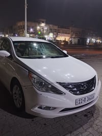 سيارة سوناتا 2013 وارد امريكي للبيع رقم بغداد الدولي تحويل ثاني يوم ال...