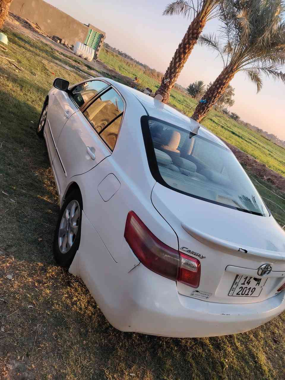 تيوتا كامري ٢٠٠٨ خليجي GLX
محرك ٤ سلندر ٢٤٠٠
مشروع وطني سنويتها النهاية ال٢٧ بأسمي مداور ثاني يوم 
رقم مميز ٢٠١٩
 سياره جاهزه 
حداديه امامي وخلفي جديد قبل شهر بدلتها
تخم تاير جديد 
نقصها بس دواخلها شويه تعبانه نص عمر( غرفه ودشبول) وبعض التلحيضات
السيارة بيها قطع مصبوغه سونارها موجود 
السعر ١٠٥ وبيها مجال
رقم الموبايل
***********
***********
