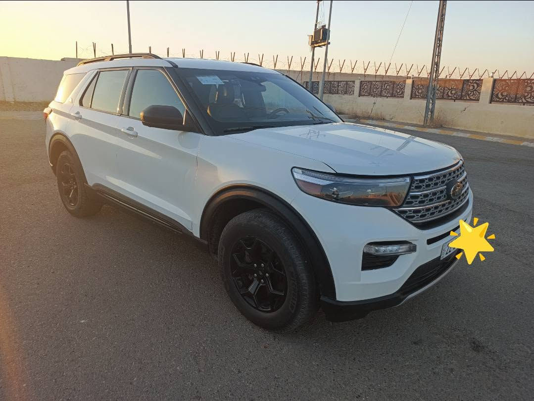بسم الله الرحمن الرحيم
‏Ford Explorer 2022 Timberline 4WD
السياره مرقمه جاهزة هزة رقم سنوية جديد بسمي السيارة 
السعر 205$
الضرر  قطعتين تبديل  بدون دواخل جاملغ ايسر وبنيد
 وقطعتين بارد مصبوغة كلير للجمالية
عداد المسافة 129 قابل للزيادة 
اللون :  ابيض 
 حجم المحرك : 4 سلندر (2,3L تيربو )
المواصفات : Timberlin
دبل اكسل 4WD
بصمة تشغيل 
شاشة عربي 
كاميرة امامية و خلفية( 360 )
رادار قراءة سرعة الشارع 
رادار جانبي 
بلاجكتور 
حساسات 
بصمات ابواب  
باسورد ابواب 
إنارة ترحيب  في المرات
كراسي جلد زيتوني ملكي 
كراسي امامي  وخلفي تدفئة 
كراسي كهرباء 
كراسي خلفي VIP تدفئة 
صندوق كهربائي  
كشنات كهربائي 
ستيرن تدفئة 
تحكمات ستيران مع شفتات
تشغيل عن بعد 
فتح وغلق النوافذ عن بعد 
عدد المقاعد (7) راكب 
رادار  وحساس 
كشافات 
بريك بصمة Auto stop  
دبل صالنصه
مكان السيارة بيجي /اربيل
  للإستفسار اكثر اتصل ***********
