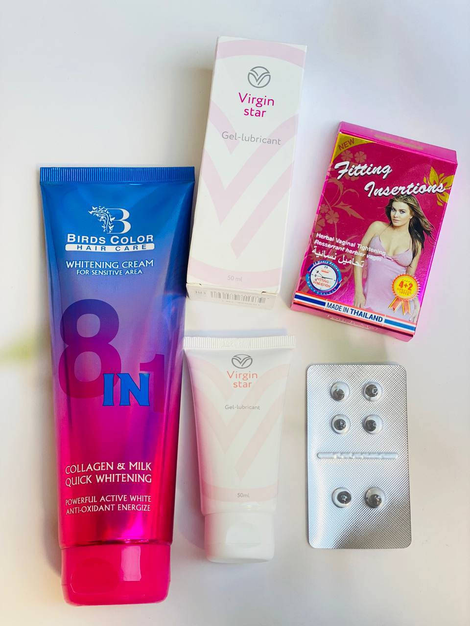 عرض العناية النسائية الأقوى 🔥
1_✨ كريم 8in1 بالكولاجين والحليب  
يفتح المناطق الحساسة ويطي ترطيب ونعومة خيالية  

2_✨ تحاميل Fitting  
تضييق وشد وتنظيف وانتعاش يدوم  

3_✨ جل تضييق المناطق Virgin Star  
وترطيب فوري وإحساس مريح وناعم


**إذا كنت صاحب هذا الإعلان وتريد حذفه لأي سبب، رجاءا أرسل رسالة إلى الدعم الفني**