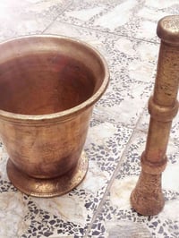هاون نحاس • موديل ١٩٧٥ • ٦ اونص