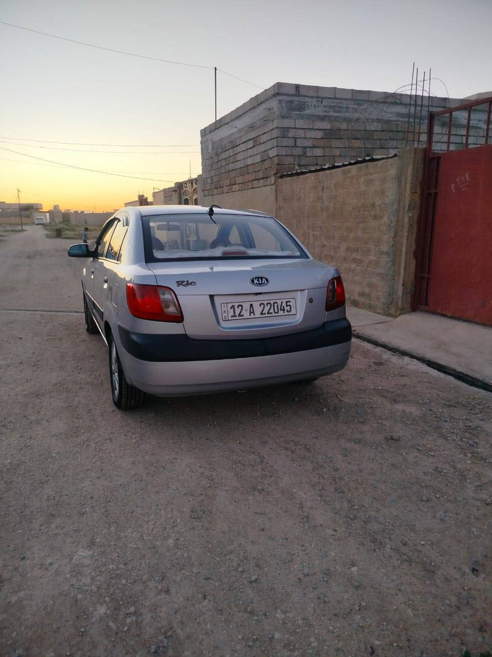 سلام عليكم 
للبيع كيا ريو موديل 2009 بدون صبغ كير ومكينه شرط رقم ***********
***********
