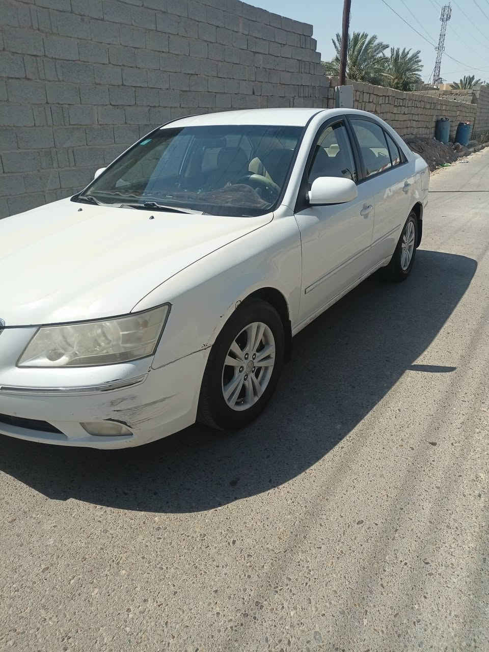 سوناتا للبيع خليجي رقم بغداد بسمي محرك 2400 صبغ اربع قطع مكان الانبار الكرمه سعر 110 وبيه مجال رقم الهاتف ***********
