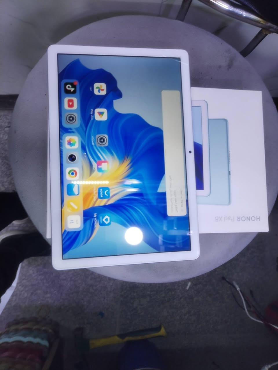 تاب هونر x8 مستعمل قليل صوت ستريو ذاكره ٣٢ ياخذ سيم كارت السعر ١٢٠ بي مجال رقم ***********
