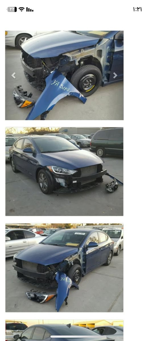 النترا موديل ١٧ فول مواصفات حادثها بالصور بيها صبغ بنيد وجاملغ بدون دواخل فقط صبغ 
ماشيه ١٤٢ ميل 
كير مكينه مكفول تبريد تدفئه 
١١٧ وبيها مجال بسيط مكاني بغداد 
***********
