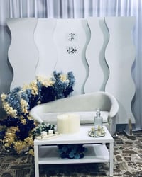 اقواس خشبيه • نضافة ٩٠٪ • ٥ قطع