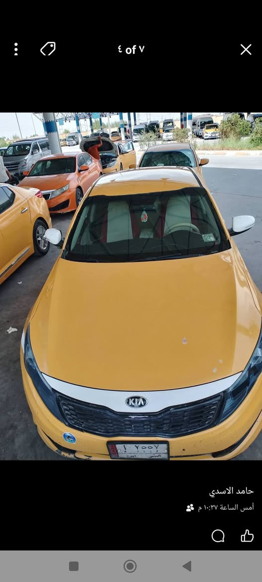 السلام عليكم اوبتيما 2014 وارد خليجي  مكينه  2400 السعر 125 المكان ذي قار جبايش رقم  *********** مكلف بلنشر
