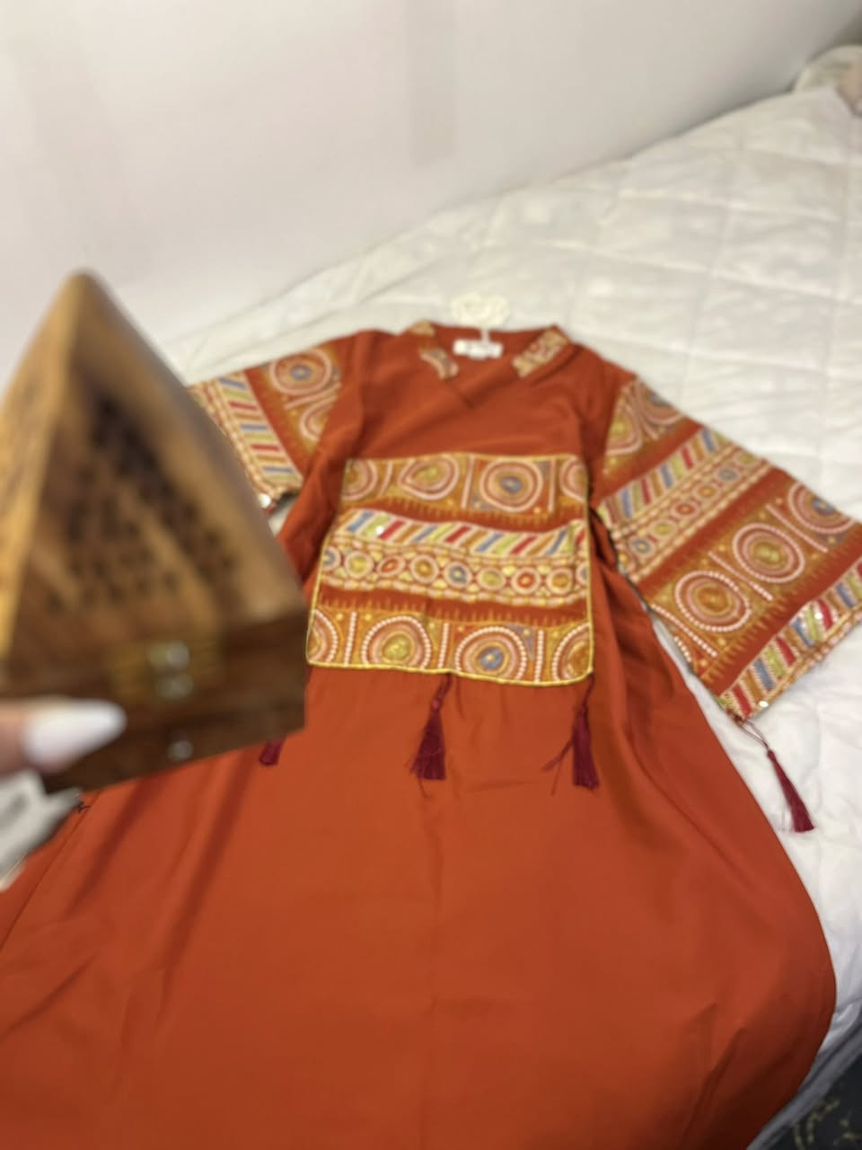دراعة خليجي 🤍
اجود انواع القماش والتطريز اليدوي الثابت ✨
القياسات تتوفر L, XL ,2XL ,3XL ✨
السعر 32 الف ✨توصيل لكل محافظات العراق.⚜️ 

***********
