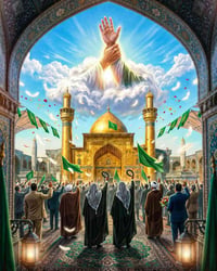 النجف الاشرف • مرقد الامام علي • الاثنين