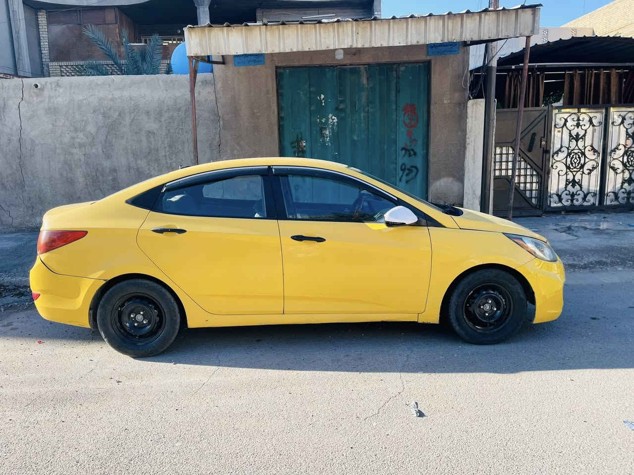 اكسنت 14 حادث جاملغ وباب سعره 71 مكان بغداد مدينه *********** مصفرة هيئه وغرامات تحويل اريد
