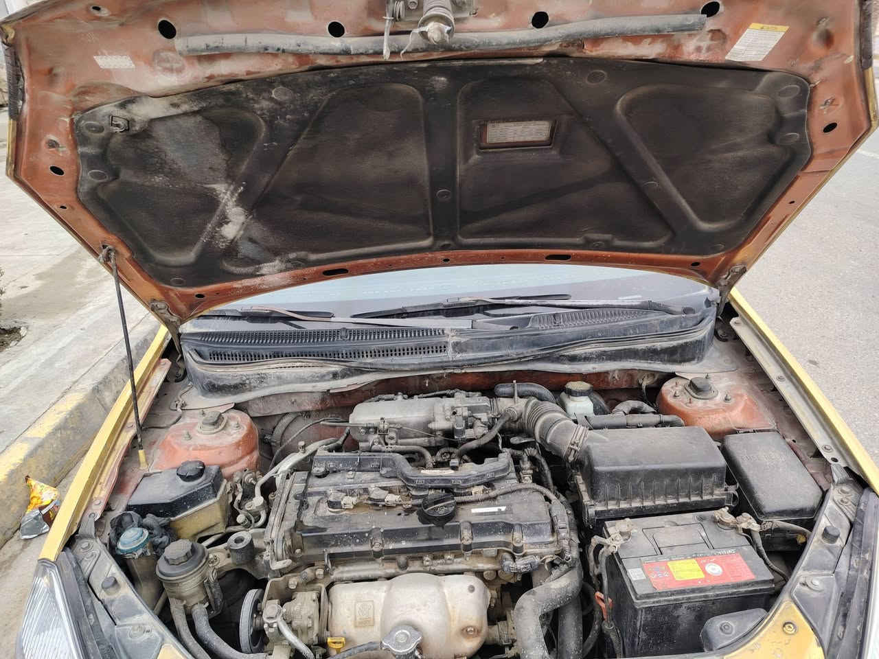 كيا ريو  للبيع ٢٠٠٨ كوبون بانزين الشرعي بالموصل شرط وكاله وتحويل تبديل جاملغات اماميه بدون داخل السياره أمريكي باقي السياره كود واحد *********** للاستفسار اتصل
