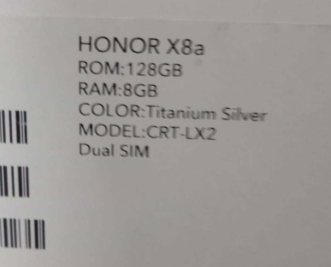 هونر X8a شرط كل عيب مابي
ويه كرتونه شحنه ١٥٠ الف بي مجال


**إذا كنت صاحب هذا الإعلان وتريد حذفه لأي سبب، رجاءا أرسل رسالة إلى الدعم الفني**