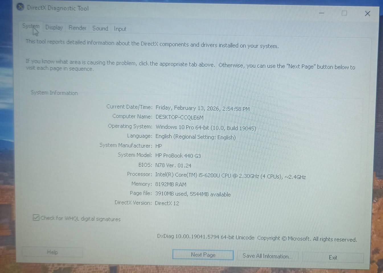 المعالج: Intel Core i5 جيل سادس 
الميموري (الرام): 8 جيجا 
كرت الشاشة: كرتين؛ خارجي منفصل AMD Radeon R7 M340 وداخلي Intel Graphics 520
الهارد: مساحة 465 جيجا
البطارية: ميتة (خارجية سهلة الفك والتبديل يدوياً)، والجهاز يعمل على الشاحن مباشرة وبكفاءة عالية
النظافة: الجهاز نظيف جداً (مثل الصور)، والويندوز مفرمت جديد وجاهز للاستخدام
الملحقات: الشاحن الأصلي مشمول مع الجهاز + حقيبه 
السعر والمكان:
السعر: 125 الف قفل
الموقع: بغداد - حي العامل


**إذا كنت صاحب هذا الإعلان وتريد حذفه لأي سبب، رجاءا أرسل رسالة إلى الدعم الفني**