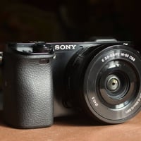 كاميرا سوني • Sony a6000 • كاميرا ديجيتال • عدسة سوني • 16-50 oss • سو...