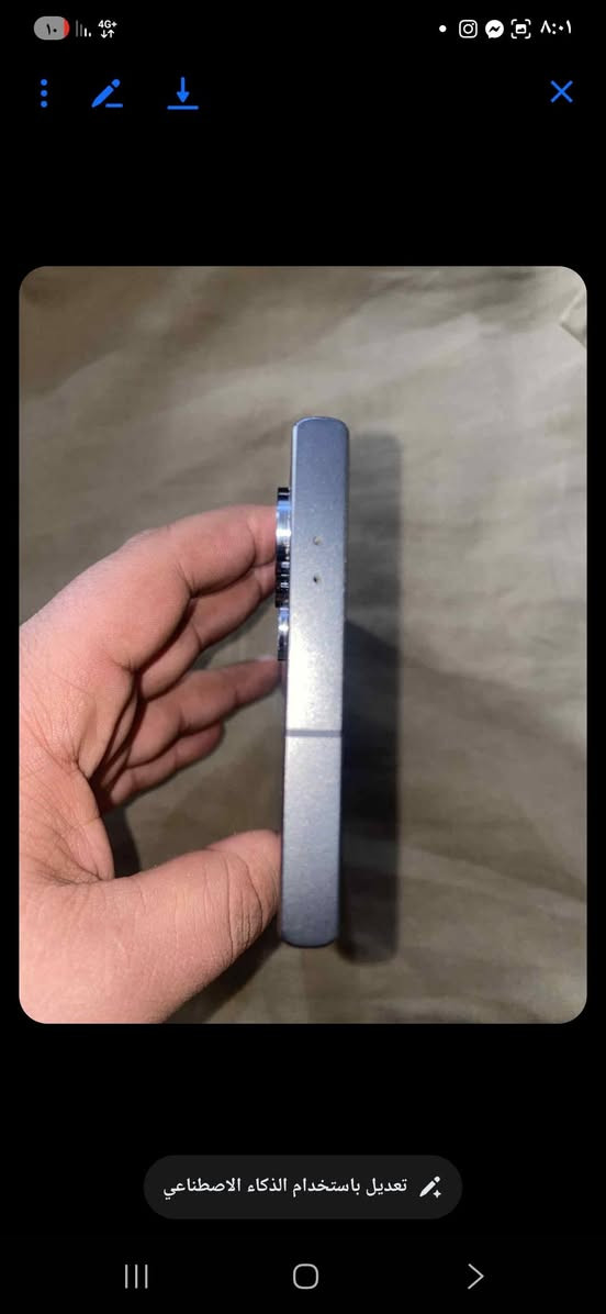 سلام عليكم جهاز اس الترا 24 للبيع جهاز جديد ونضيف ومكفول كفاله عامه من الزلغ واي شي ذاكره 256 عشوائي 12 الون اسود مع الكرتون سعره 925 قفل شراي واتساب فقط ***********
