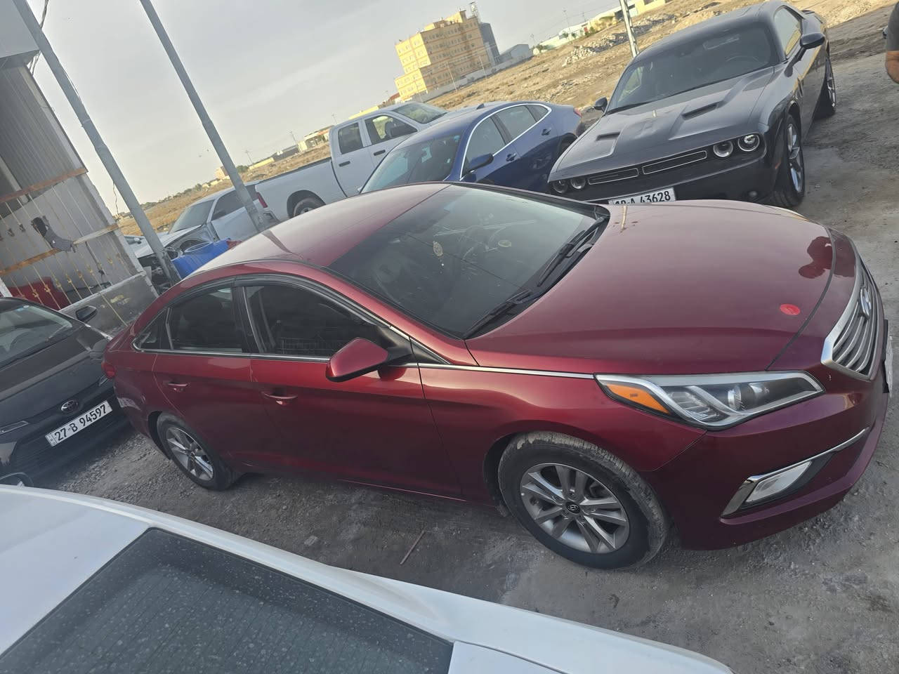 السلام عليكم سوناتا للبيع امريكي نظيفة نص مواصفات السعر 120  وبيها مجال مكان السيارة بغداد او الناصرية للاستفسار متوفر واتساب ***********
