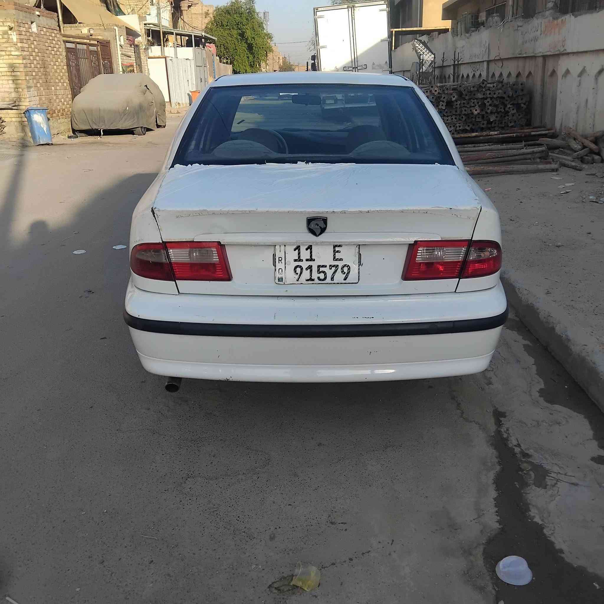 سلام عليكم سمند موديل 13 رقم  نكليزي بسمي سياره كشر كله بلادي  تحويل ثانيوم كير ومحرك مكفول سعر 38 عنواني بغداد مدينت الصدر رقم ***********

