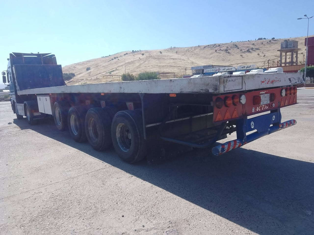 السلام عليكم عربانه حداديه طول 13و15سانتيم شريط صيني نزال 65دناكير 14جتف ابو9تايرات نص عمر عربانه جاهزه للشغ السعر 110$اوبيه مجال ***********
