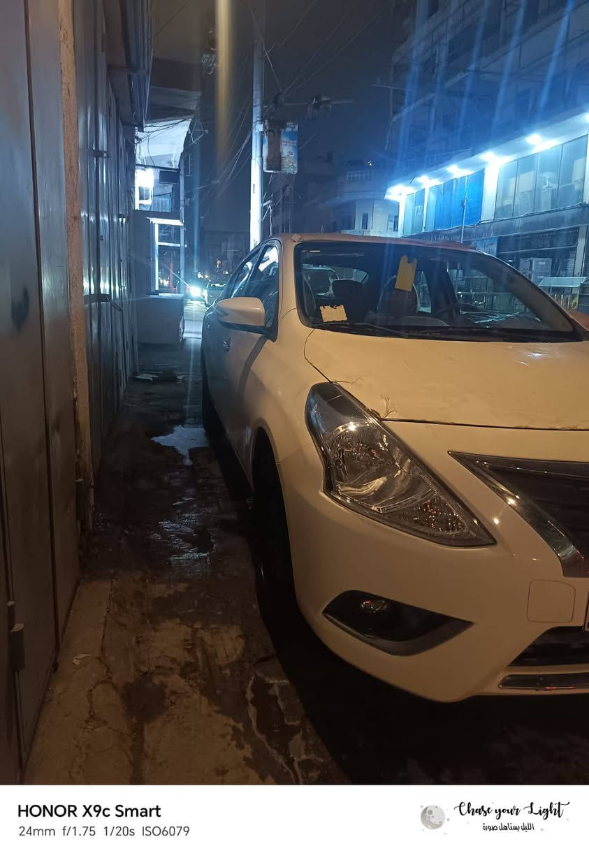 السلام عليكم سياره للبيع فقط نيسان صني 2025 مصري زيرو الرقم اربيل مكفوله السياره من الشخط السعر 137 ورقه الاستفسار والتفاصيل رقم الهاتف ***********
