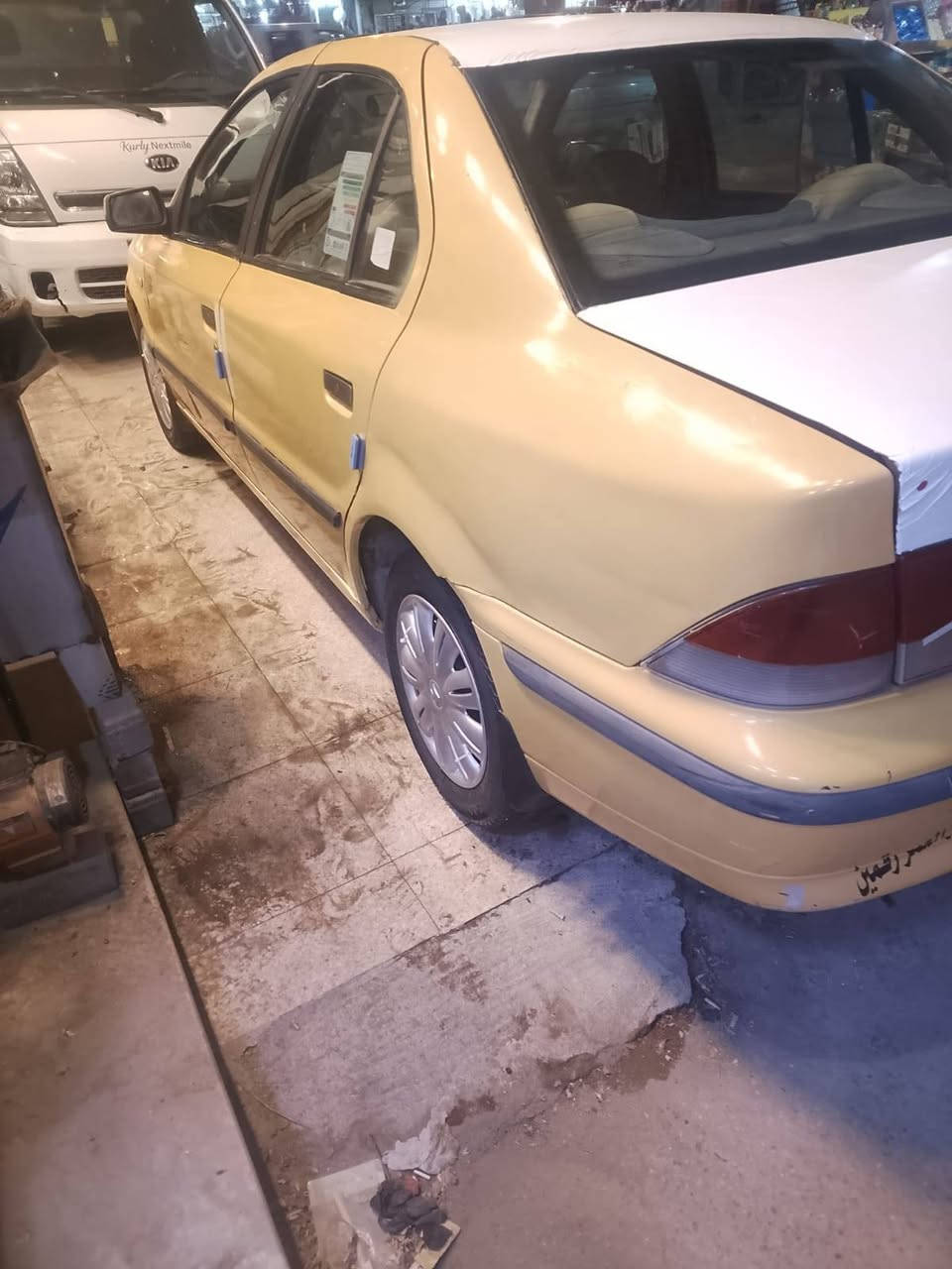 السلام عليكم سمند للبيع موديل ١٠السيارة جاهزة رقم بغداد مكينه وكير خير من الله تحويل ثاني يوم تبريدثلج السعر ٢٨ وبيهامجال وهذا رقم***********
