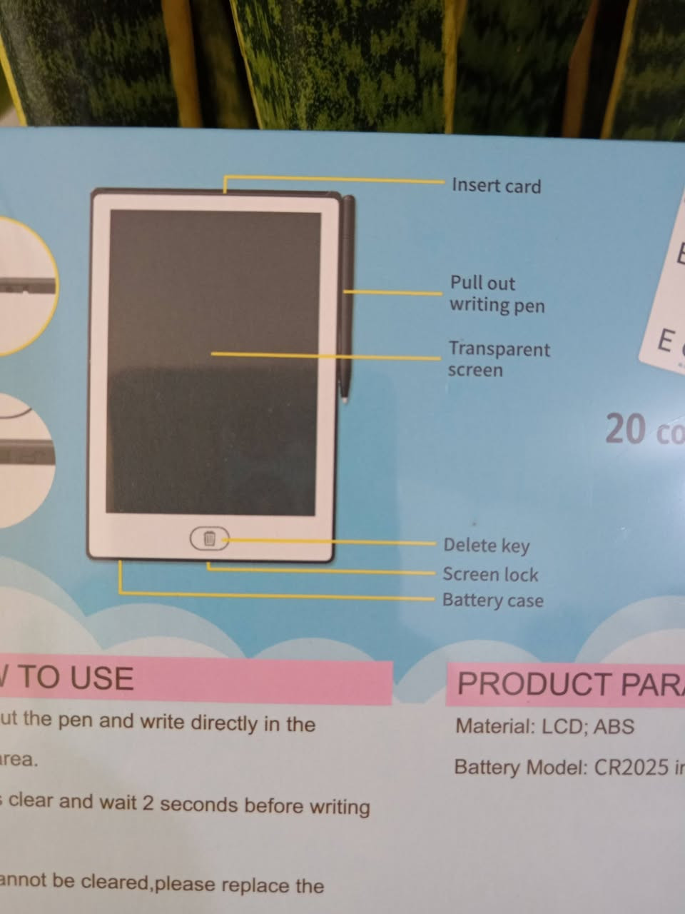 سبوره الكترونيه ملونه مع ٢٠ بطاقه ٤٠ وجه تعليمي
القطعه ب ٧
متوفر اخر تلث قطع


**إذا كنت صاحب هذا الإعلان وتريد حذفه لأي سبب، رجاءا أرسل رسالة إلى الدعم الفني**