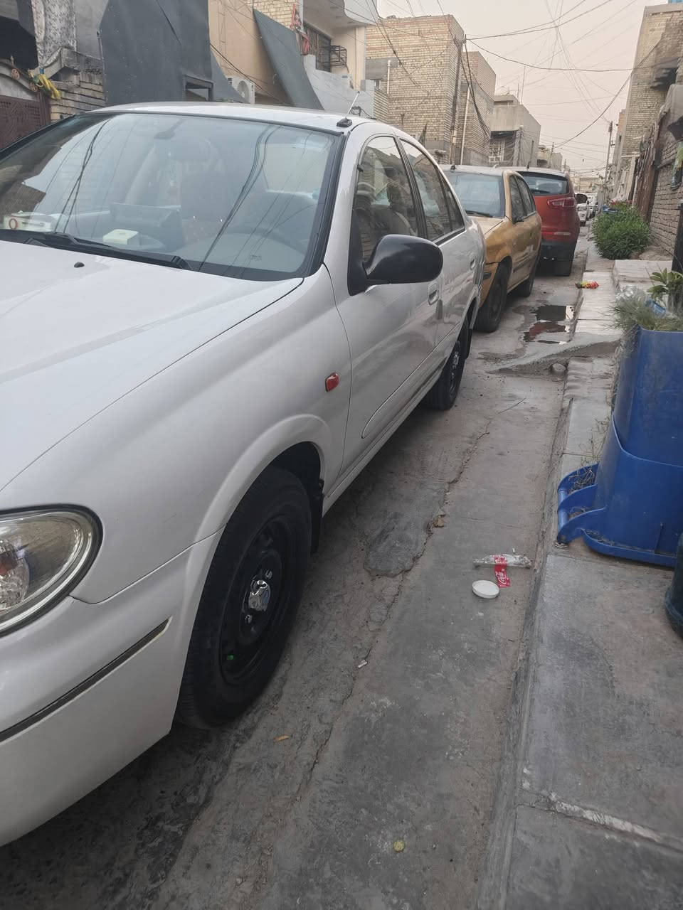 للبيع نيسان سني ٢٠٠٩ استخدام شخصي كفاله ماعده طخه بالباب ع بارد الوره وصبغ بتكمه الجوه ع كد شبر تبريد ثلج مكينه و كير حداديه تخم تاير دلوب كله جديد سيارة جديدة وخير من الله العنوان بغداد البلديات شارع المصرف السعر105 ورقه وبيها مجال بسيط الرقم ***********
