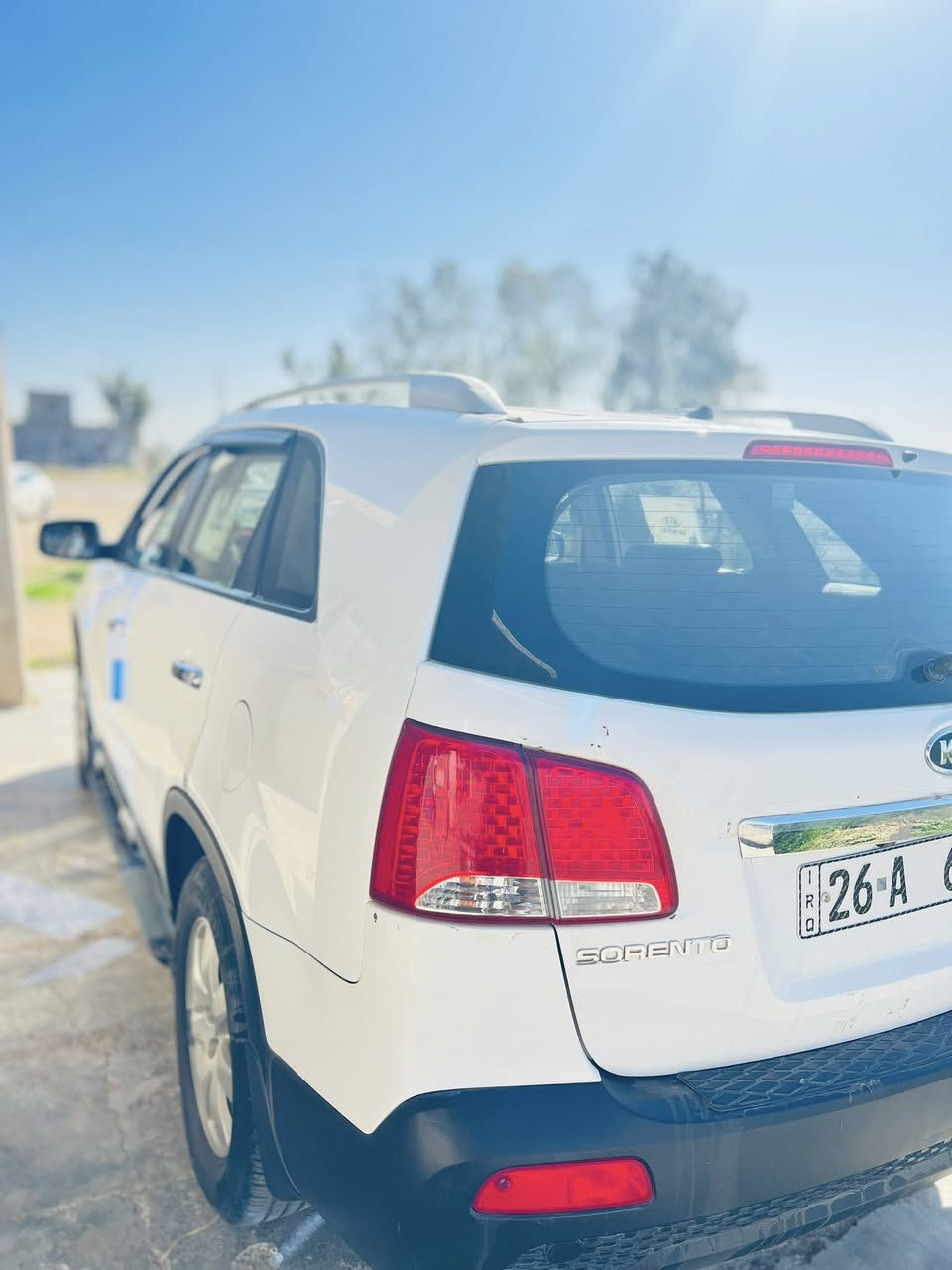 كيا سورنتو خليجي 2012اكلين  قطره صبغ مابيهه كفاله عامه محرك 2400 للاستفسار الاتصال ***********
السعر 150 وبيهه مجال العنوان سامراء
