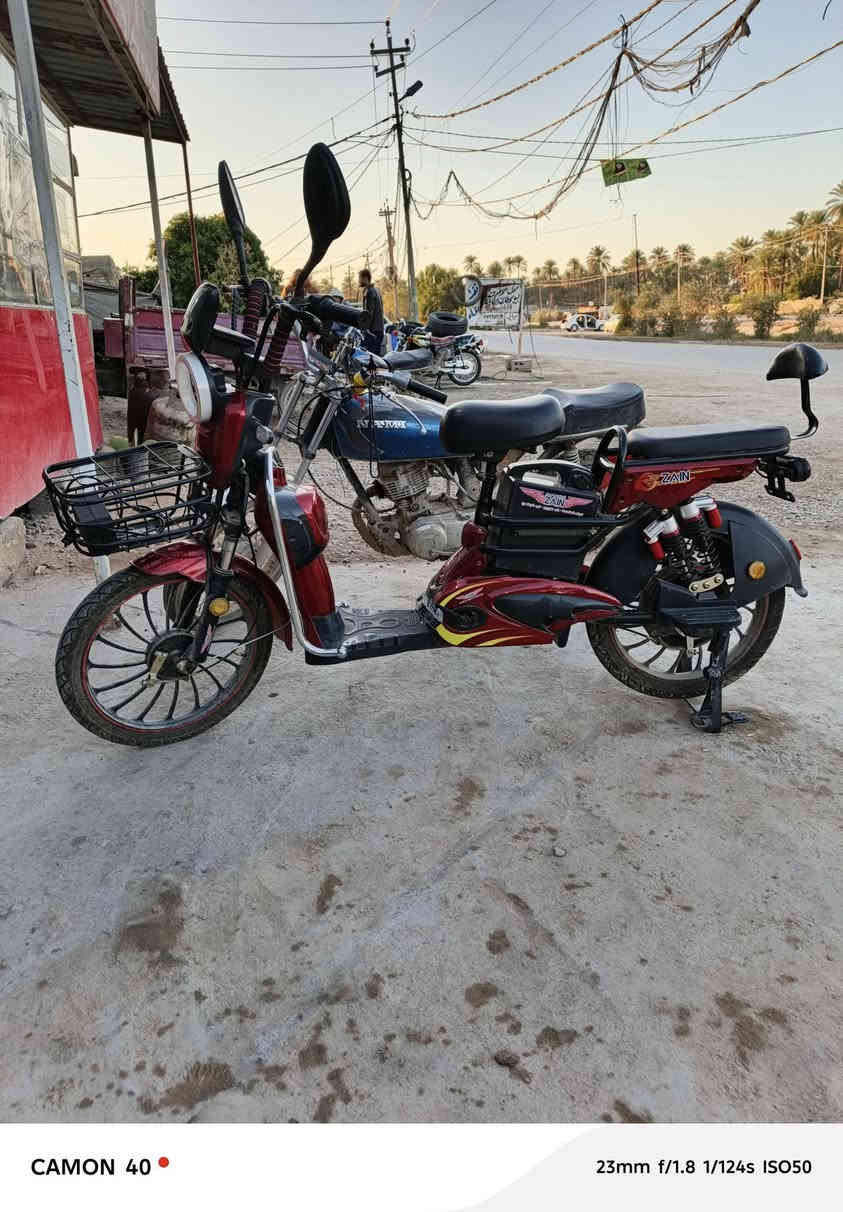 سلام عليكم دراجه على الشحن جديدة مستخدمة شهر السعر الاتصال على الرقم ***********-***********
