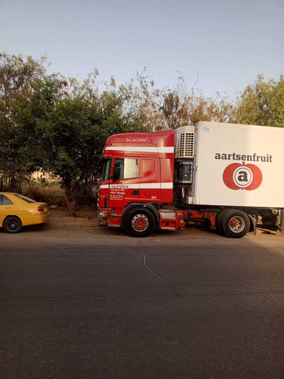 السلام عليكم اسكانيا موديل 2001سنويه منتهيه رقم بغداد تحويل فوري مربوطه براد البراد اشمتز 2006 بنزات كامله مع البراد 210الاتصال على الهاتف ***********بي وات ساب وبيه مجال
