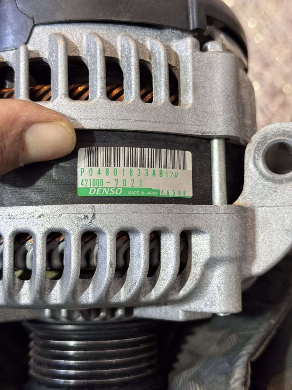 دينمو سيارتك ضعيف؟ يفصل؟ يطفي؟
لا تدوّر بعد ✋
علي موبار يوفّرلك دينمات أصلية 100%
مو تجاري ✖️ مو تصليح ✖️
قطعة وكالة مع ضمان حقيقي ✔️

نشتغل على:
🚗 جارجر
🚙 أوباما
🚘 دورنكو
🏎️ حالنجر
🚜 جيب
و جميع السيارات الأمريكية

🔧 فحص، تبديل، وتوفير القطعة المناسبة حسب موديل سيارتك
📦 توصيل للباب لكل المحافظات
💯 جودة مضمونة وسعر ينافس

📞 اتصل أو واتساب:
***********

علي موبار – خلّي سيارتك تشتغل وانت مرتاح 😎
