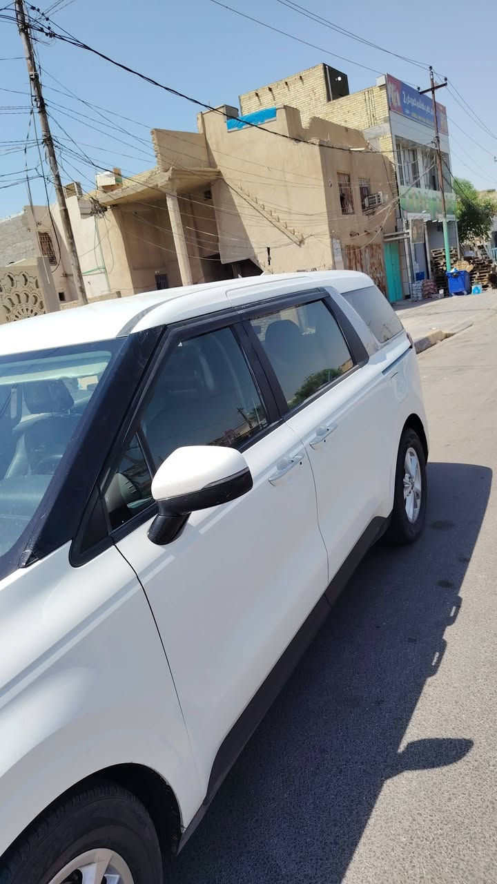 سلام عليكم ورحمت الله 
كيه كرنفال مديل 2022
وارد أمريكي 
بصمه تشغيل عن بعد
رادر
كامره خلفيه
حساسات اماميه خلفيه
رقم بغداد امداور ثاني يوم
السعر275اوبيه مجال
رقمي***********
